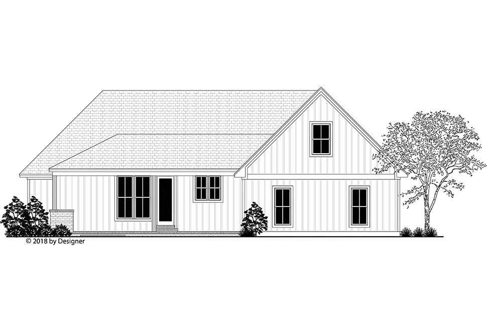 House Plan 51984 Southern Style With 2201 Sq Ft 3 Bed 2 Bath