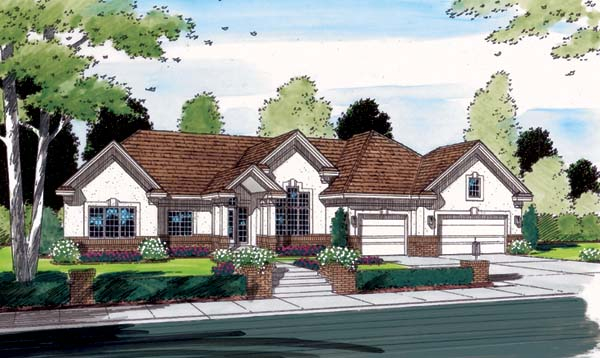Contemporary, One-Story, Ranch, Traditional Plan with 4064 Sq. Ft., 4 Bedrooms, 3 Bathrooms, 3 Car Garage Picture 5 Contemporary, One-Story, Ranch, Traditional Plan with 4064 Sq. Ft., 4 Bedrooms, 3 Bathrooms, 3 Car Garage Picture 5