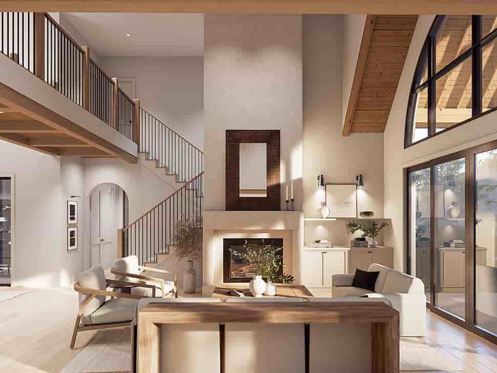 Contemporary, Farmhouse House Plan 100174 with 4 Beds, 5 Baths, 3 Car Garage Picture 11