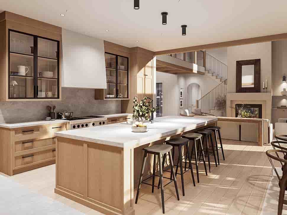 Contemporary, Farmhouse House Plan 100174 with 4 Beds, 5 Baths, 3 Car Garage Picture 6