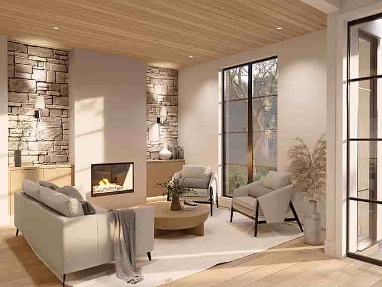 Contemporary, Farmhouse, New American House Plan 100178 with 5 Beds, 6 Baths, 2 Car Garage Picture 5