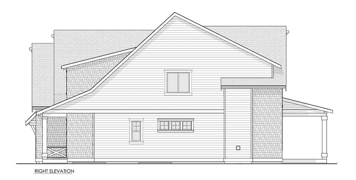 Cottage, Country, Craftsman, Farmhouse House Plan 100197 with 3 Beds, 3 Baths, 2 Car Garage Picture 1