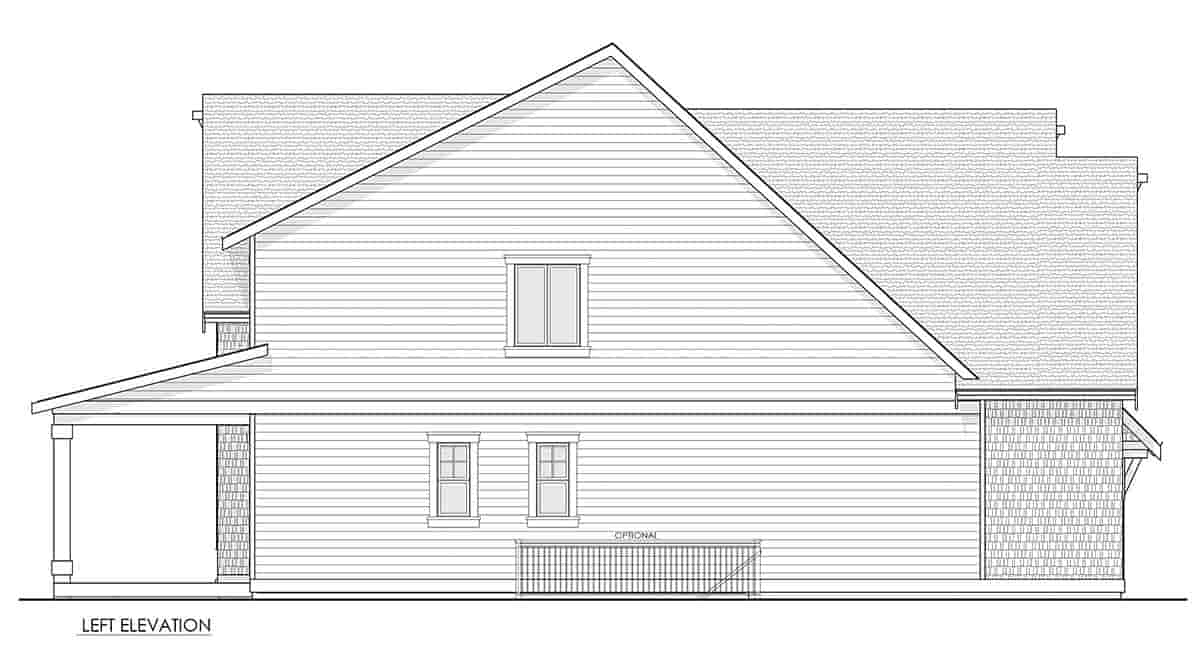 Cottage, Country, Craftsman, Farmhouse House Plan 100197 with 3 Beds, 3 Baths, 2 Car Garage Picture 2