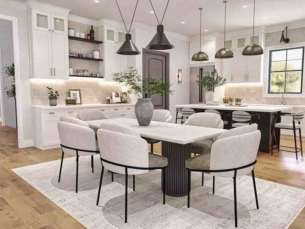 Contemporary, Craftsman, Farmhouse House Plan 100206 with 3 Beds, 4 Baths, 3 Car Garage Picture 12