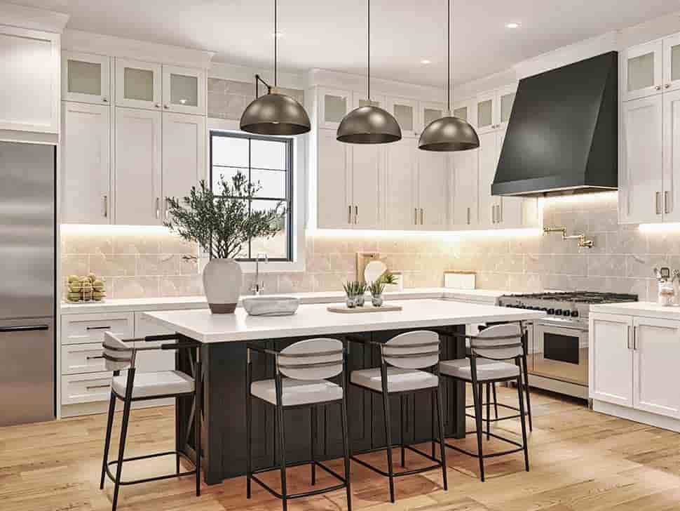 Contemporary, Craftsman, Farmhouse House Plan 100206 with 3 Beds, 4 Baths, 3 Car Garage Picture 13