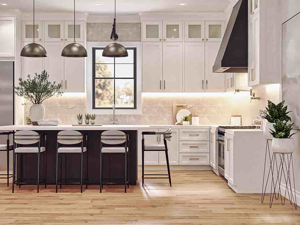 Contemporary, Craftsman, Farmhouse House Plan 100206 with 3 Beds, 4 Baths, 3 Car Garage Picture 14