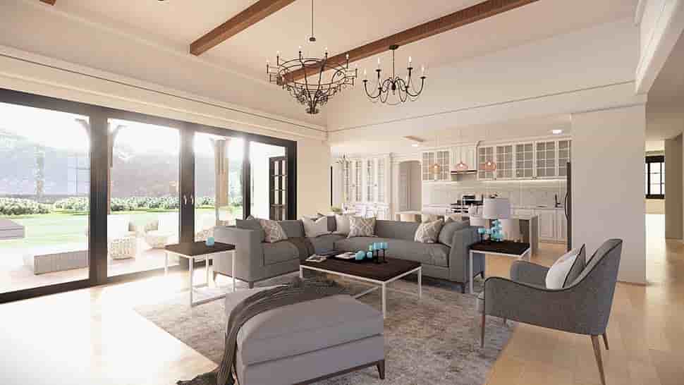 Craftsman, European, French Country House Plan 100405 with 4 Beds, 5 Baths, 2 Car Garage Picture 12