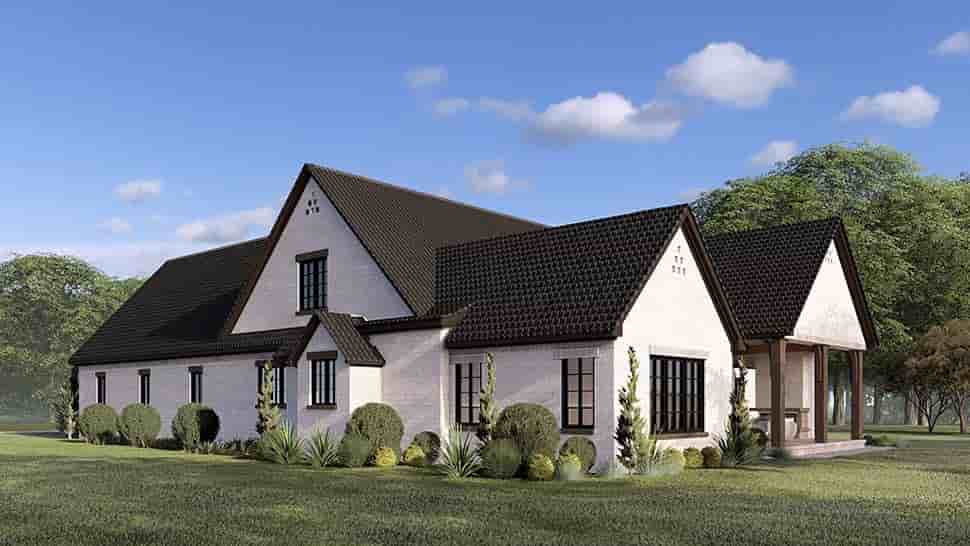 Craftsman, European, French Country House Plan 100405 with 4 Beds, 5 Baths, 2 Car Garage Picture 6