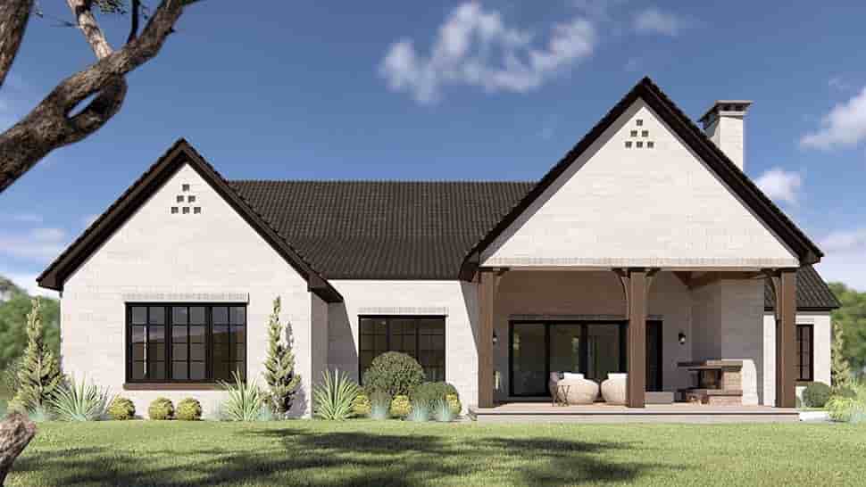 Craftsman, European, French Country House Plan 100405 with 4 Beds, 5 Baths, 2 Car Garage Picture 7