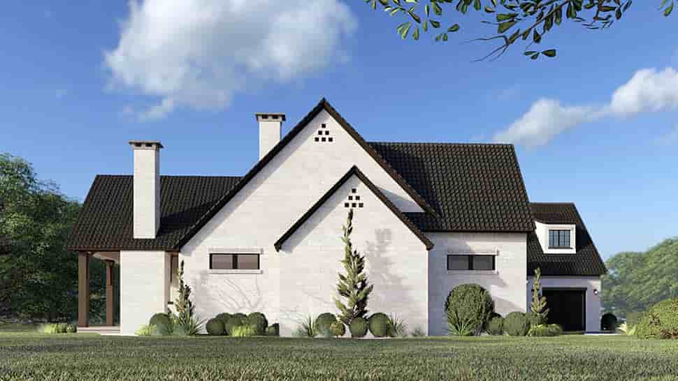 Craftsman, European, French Country House Plan 100405 with 4 Beds, 5 Baths, 2 Car Garage Picture 8
