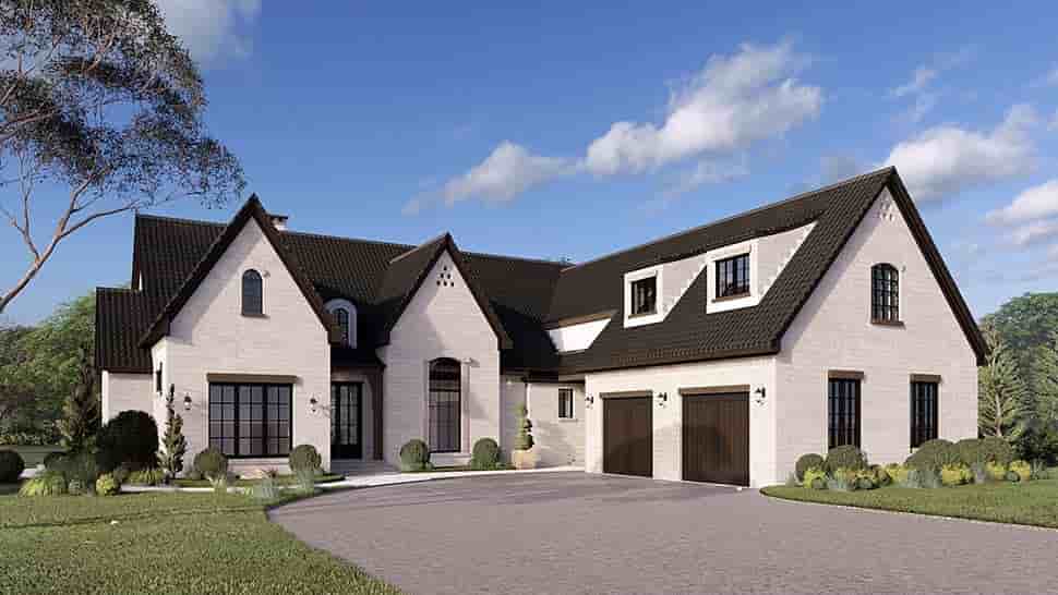 Craftsman, European, French Country House Plan 100405 with 4 Beds, 5 Baths, 2 Car Garage Picture 9