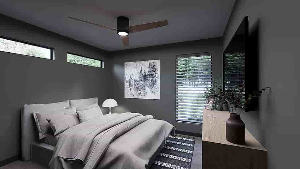 Contemporary, Modern House Plan 100412 with 1 Beds, 1 Baths Picture 8