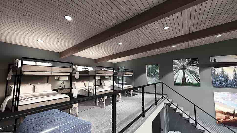Contemporary, Modern House Plan 100412 with 1 Beds, 1 Baths Picture 9