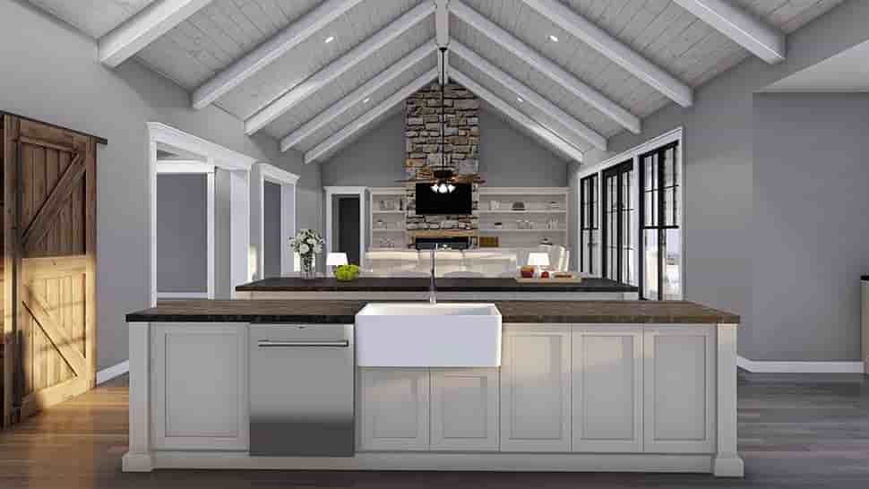 Country, Craftsman, Farmhouse, Southern House Plan 100415 with 3 Beds, 4 Baths, 3 Car Garage Picture 11