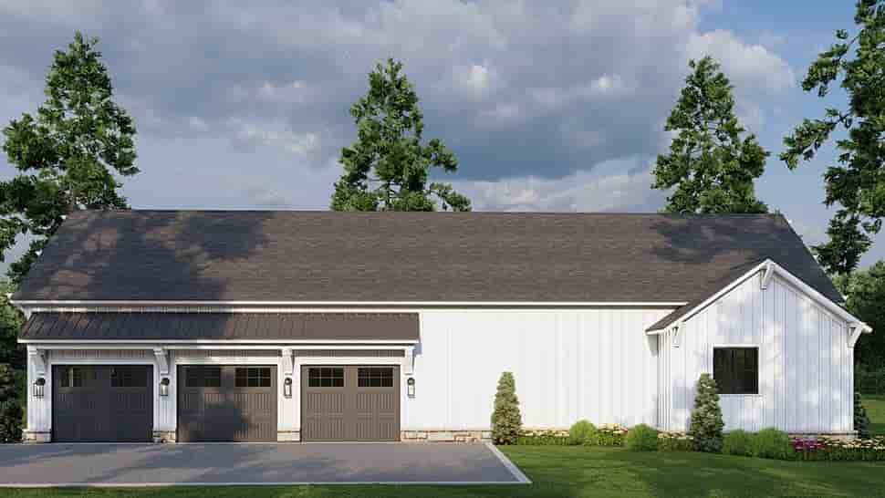 Country, Craftsman, Farmhouse, Southern House Plan 100415 with 3 Beds, 4 Baths, 3 Car Garage Picture 3