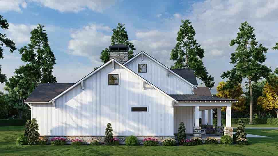 Country, Craftsman, Farmhouse, Southern House Plan 100415 with 3 Beds, 4 Baths, 3 Car Garage Picture 4