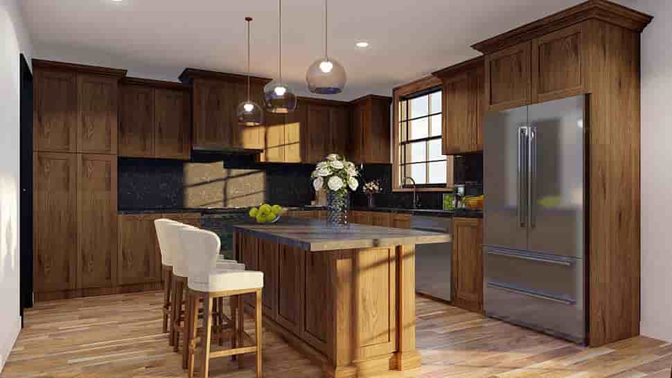 Cabin, Cottage House Plan 100417 with 3 Beds, 3 Baths Picture 11