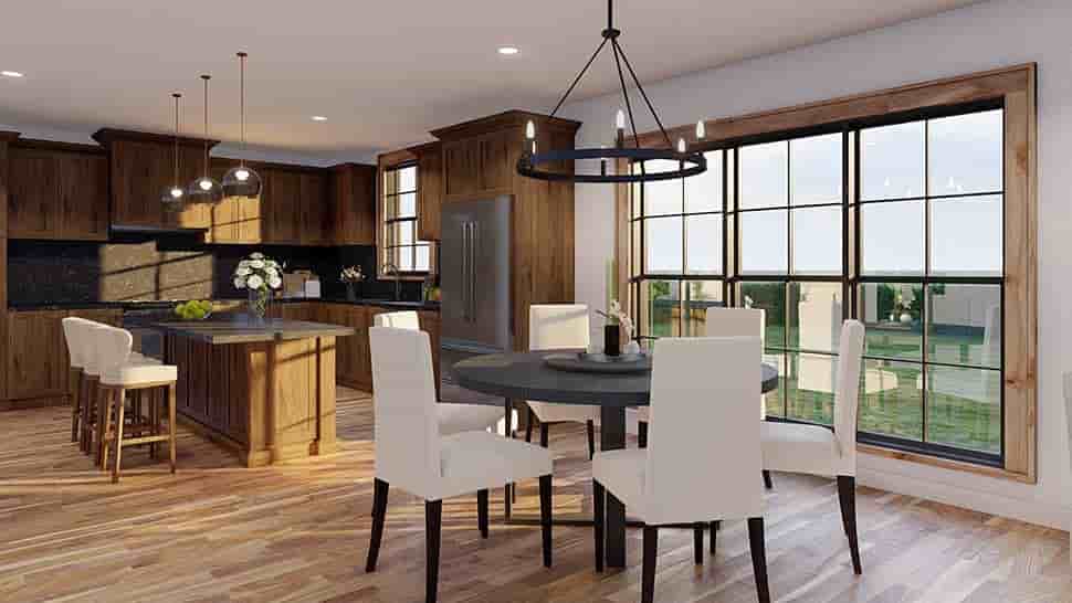 Cabin, Cottage House Plan 100417 with 3 Beds, 3 Baths Picture 9