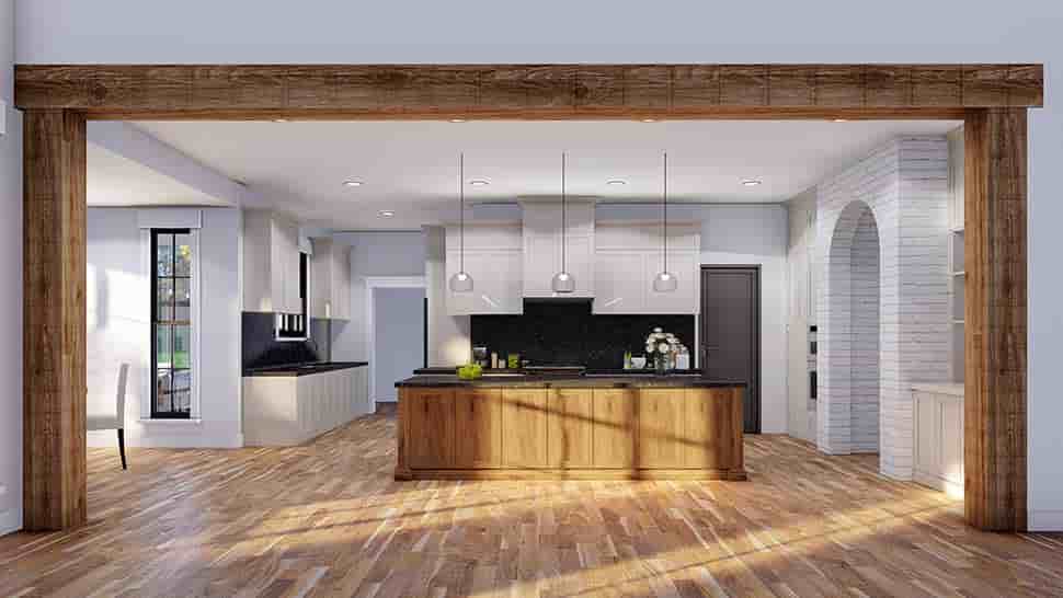 Country, Craftsman, Farmhouse, Traditional House Plan 100419 with 5 Beds, 7 Baths, 4 Car Garage Picture 11