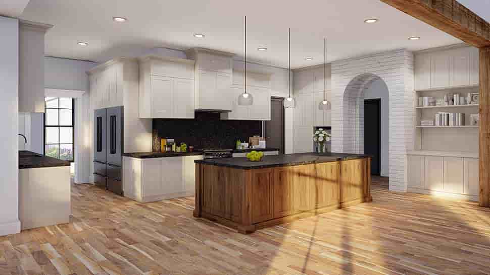 Country, Craftsman, Farmhouse, Traditional House Plan 100419 with 5 Beds, 7 Baths, 4 Car Garage Picture 12