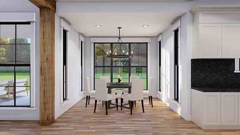 Country, Craftsman, Farmhouse, Traditional House Plan 100419 with 5 Beds, 7 Baths, 4 Car Garage Picture 13