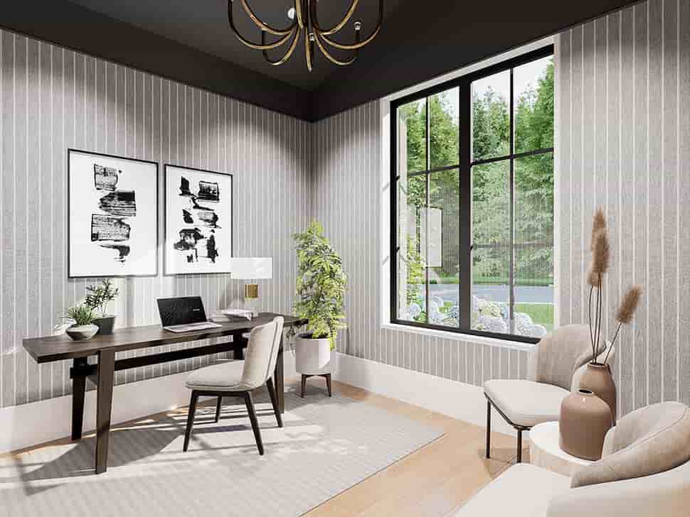 Contemporary, Ranch House Plan 100500 with 4 Beds, 4 Baths, 2 Car Garage Picture 11