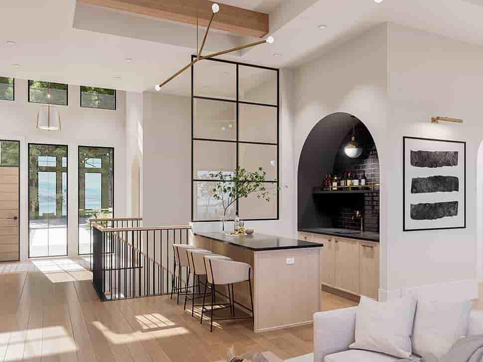 Contemporary, Ranch House Plan 100500 with 4 Beds, 4 Baths, 2 Car Garage Picture 7
