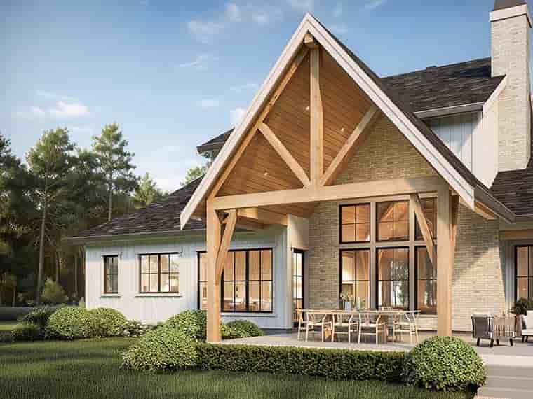 Country, Craftsman, Farmhouse, New American, Traditional House Plan 100509 with 4 Beds, 4 Baths, 2 Car Garage Picture 5