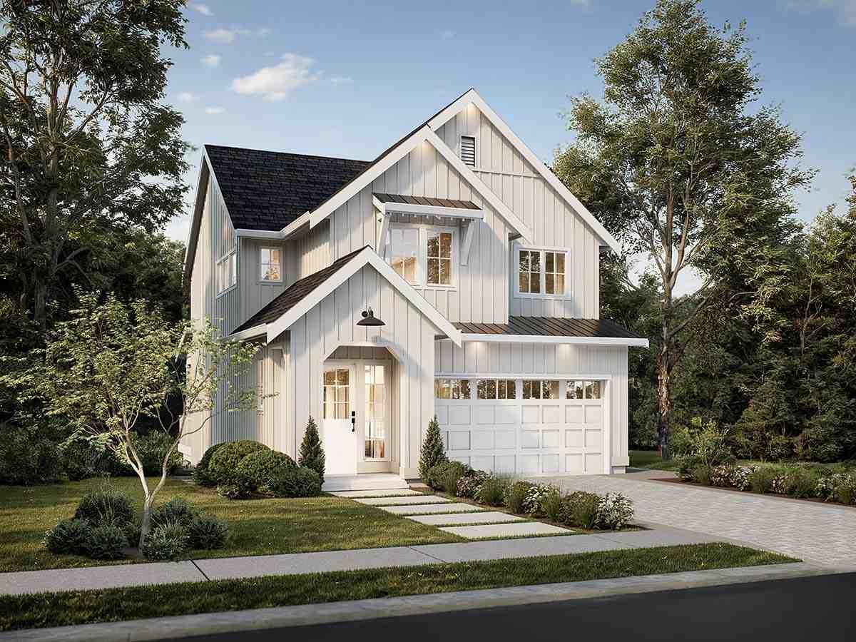 Coastal, Country, Farmhouse, Traditional House Plan 100510 with 3 Beds, 3 Baths, 2 Car Garage Picture 2