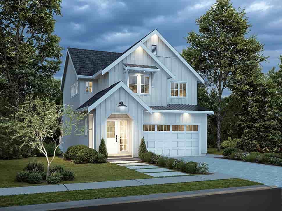 Coastal, Country, Farmhouse, Traditional House Plan 100510 with 3 Beds, 3 Baths, 2 Car Garage Picture 3