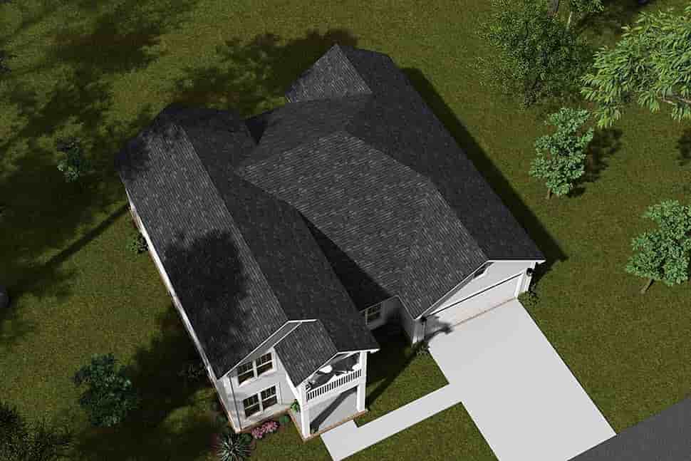 Cottage, Farmhouse, Traditional House Plan 100605 with 3 Beds, 3 Baths, 2 Car Garage Picture 6
