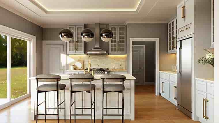 Contemporary, Country House Plan 100708 with 1 Beds, 2 Baths, 2 Car Garage Picture 5