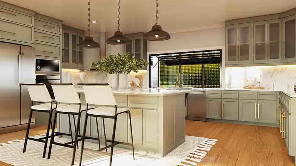 Contemporary, Farmhouse House Plan 100711 with 4 Beds, 5 Baths, 3 Car Garage Picture 10