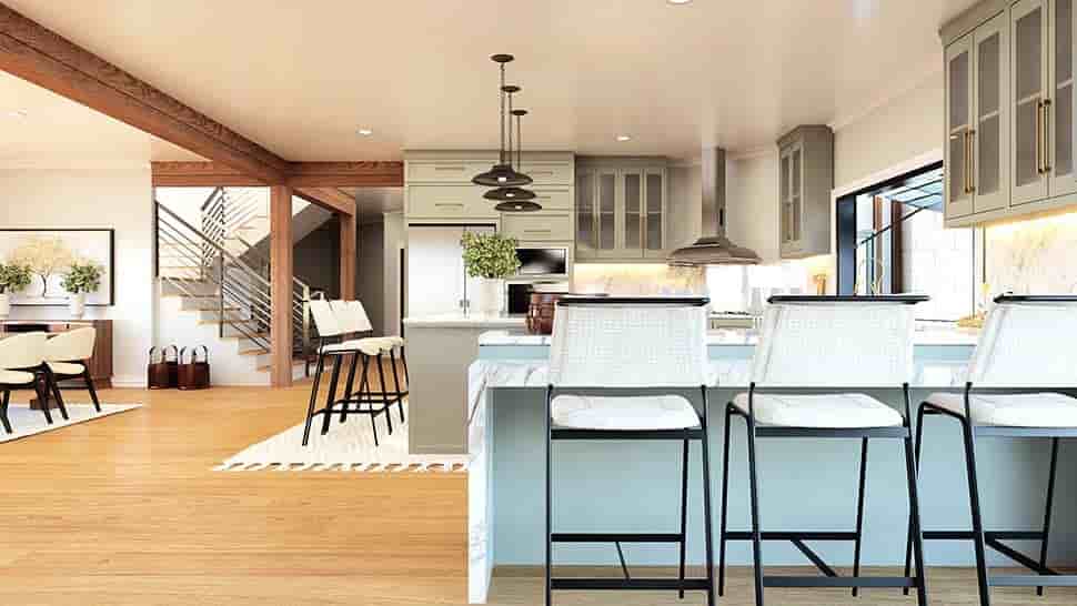 Contemporary, Farmhouse House Plan 100711 with 4 Beds, 5 Baths, 3 Car Garage Picture 12