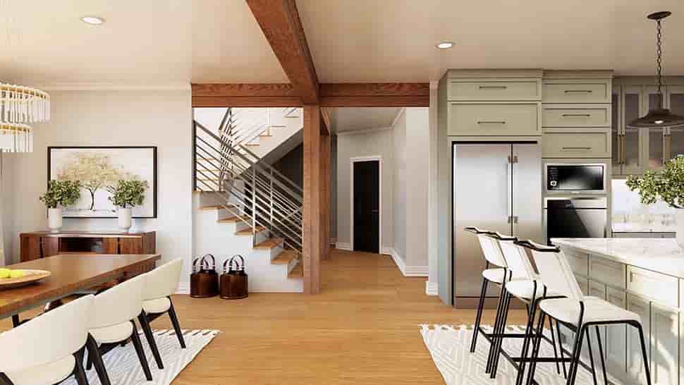 Contemporary, Farmhouse House Plan 100711 with 4 Beds, 5 Baths, 3 Car Garage Picture 13