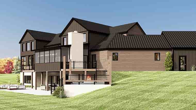 Contemporary, Farmhouse House Plan 100711 with 4 Beds, 5 Baths, 3 Car Garage Picture 5