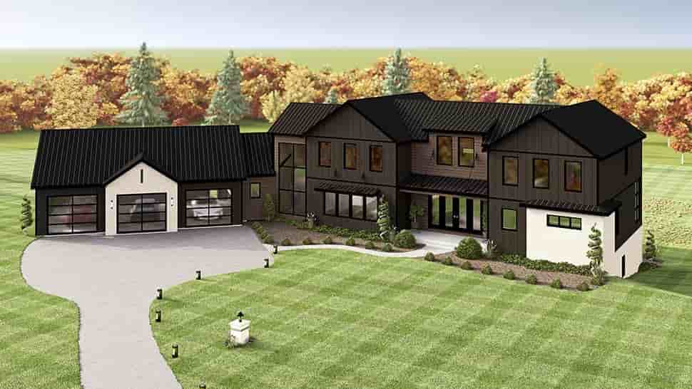 Contemporary, Farmhouse House Plan 100711 with 4 Beds, 5 Baths, 3 Car Garage Picture 7