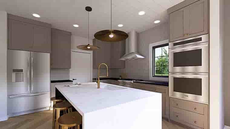 Country House Plan 100714 with 1 Beds, 2 Baths, 2 Car Garage Picture 5