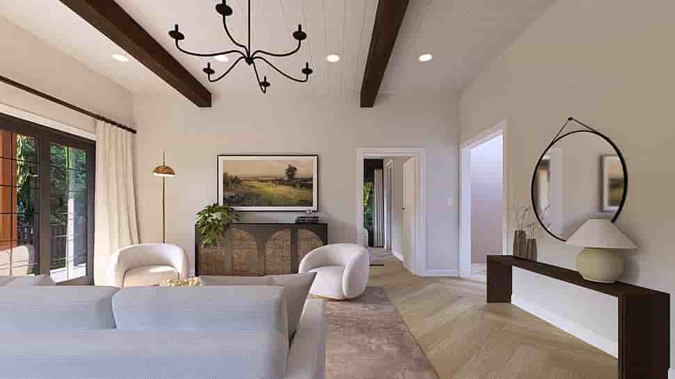Country House Plan 100714 with 1 Beds, 2 Baths, 2 Car Garage Picture 6