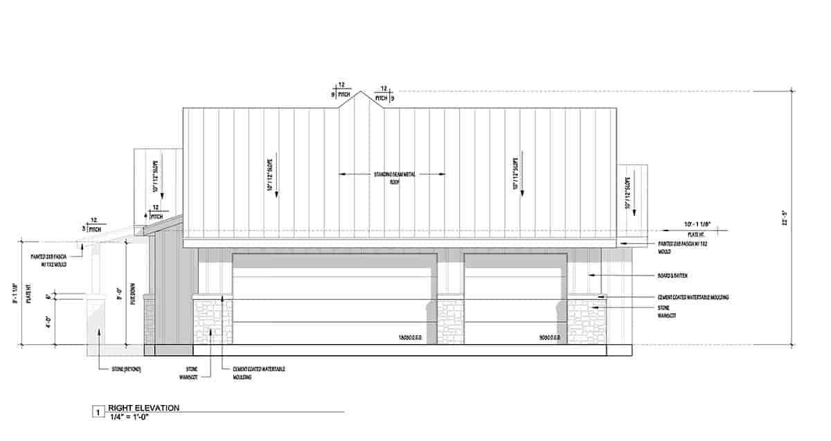 Country, Farmhouse, Ranch House Plan 101110 with 3 Beds, 3 Baths, 3 Car Garage Picture 1