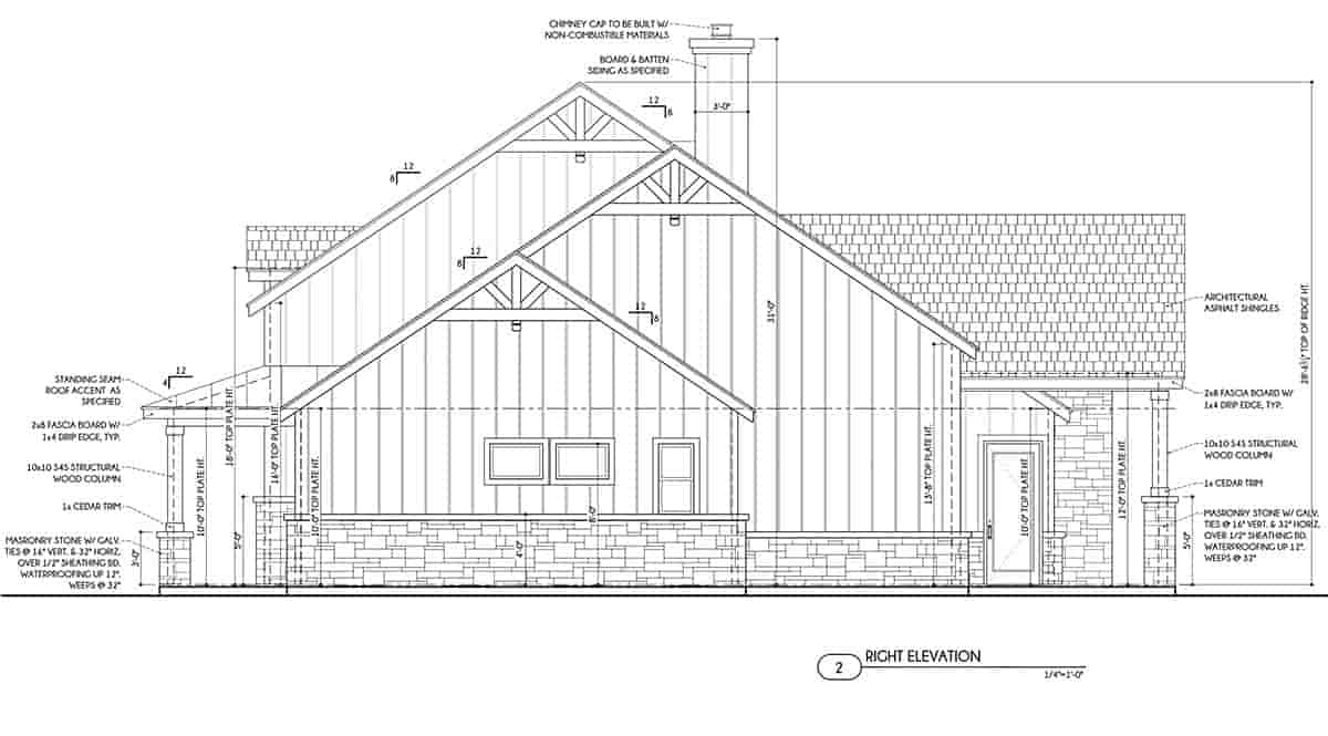 Country, Farmhouse House Plan 101118 with 3 Beds, 3 Baths, 2 Car Garage Picture 1