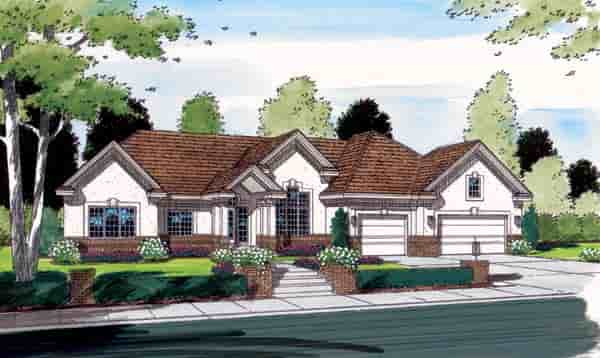 Contemporary, One-Story, Ranch, Traditional House Plan 24802 with 4 Beds, 3 Baths, 3 Car Garage Picture 4