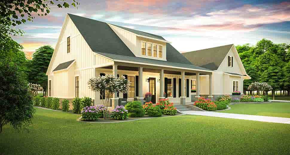 House Plan 40045 Southern Style With 2252 Sq Ft 3 Bed 2 Bath