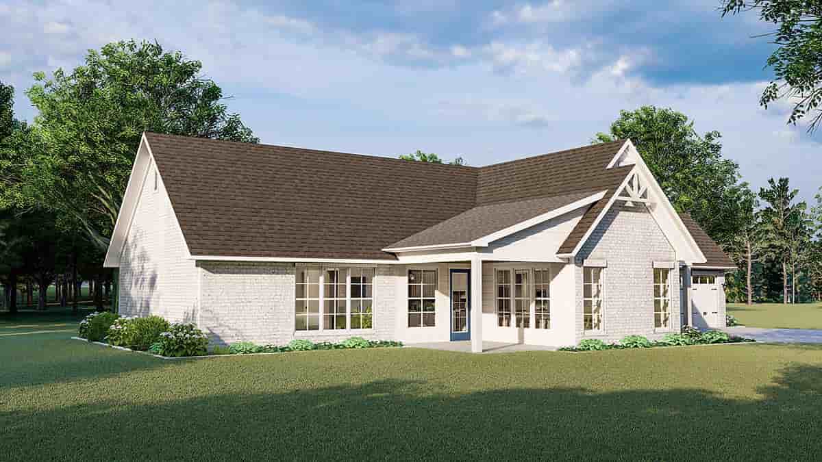 House Plan 40047 - Traditional Style with 1782 Sq Ft, 3 Bed