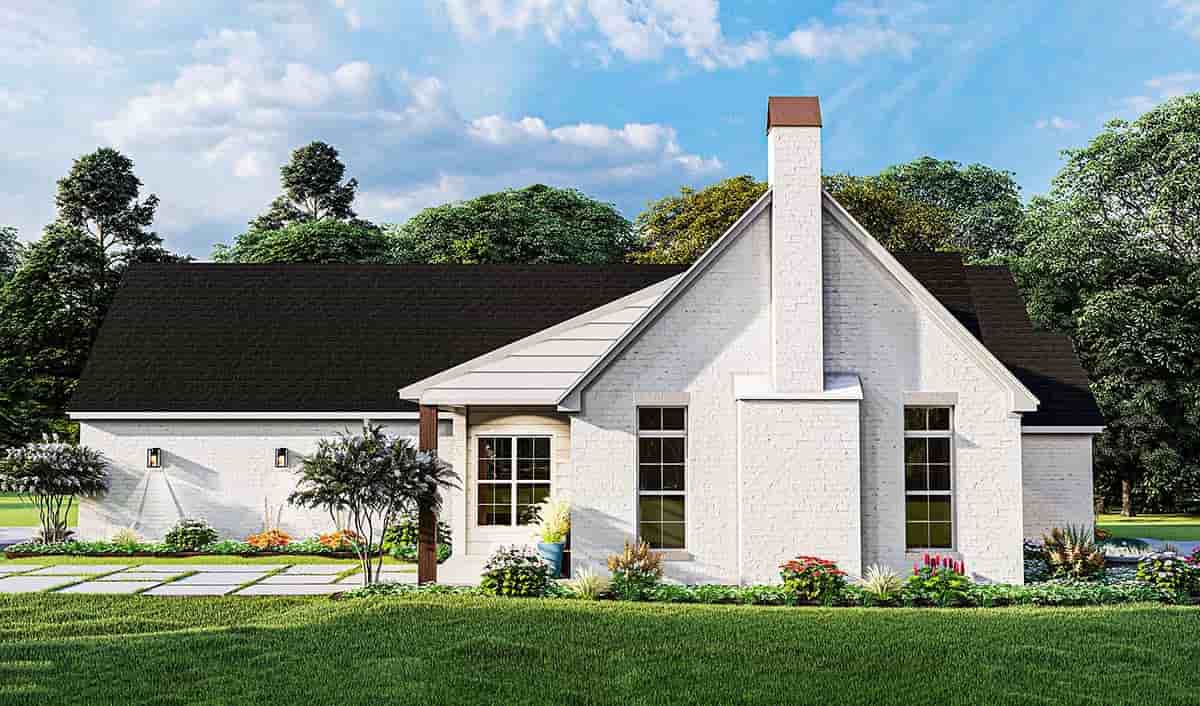 Cottage, French Country, Traditional House Plan 40050 with 3 Beds, 2 Baths, 2 Car Garage Picture 2