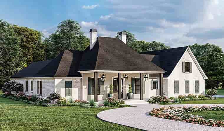 Country, Farmhouse, French Country, Southern, Traditional House Plan 40051 with 4 Beds, 3 Baths, 2 Car Garage Picture 5