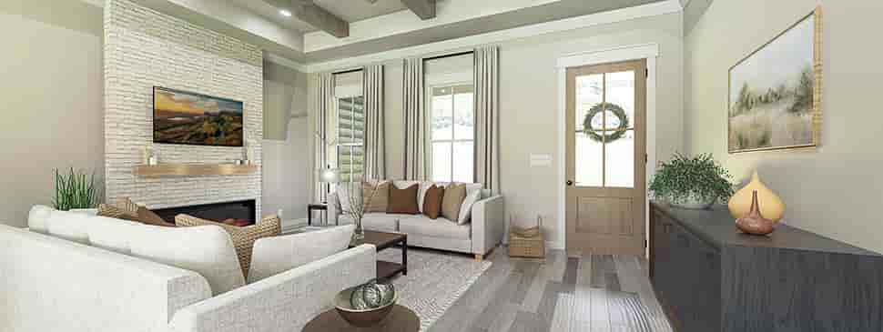 Cottage, Country, Farmhouse, Ranch, Southern, Traditional House Plan 40055 with 3 Beds, 3 Baths, 2 Car Garage Picture 4