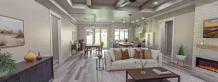 Cottage, Country, Farmhouse, Ranch, Southern, Traditional House Plan 40055 with 3 Beds, 3 Baths, 2 Car Garage Picture 5