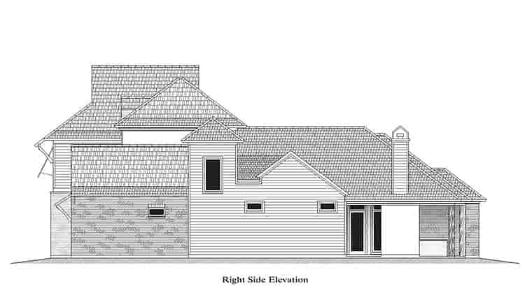 European, French Country, Southern House Plan 40314 with 4 Beds, 4 Baths, 2 Car Garage Picture 2