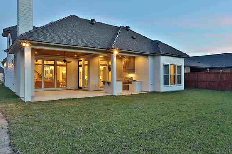 European, French Country, Southern House Plan 40314 with 4 Beds, 4 Baths, 2 Car Garage Picture 7